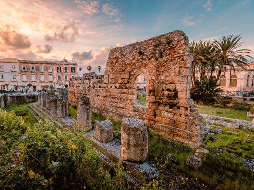 Temple of Apollo, Ortigia Syracus