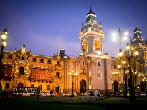 Plaza de Armes in Lima