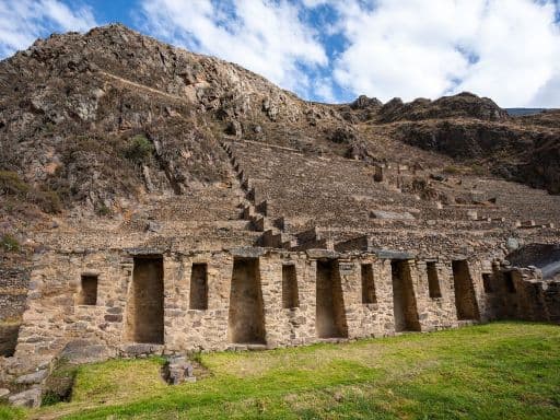 Ollantaytambo inca ruins, in Cuzco