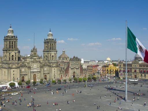 Zocalo in Mexico City