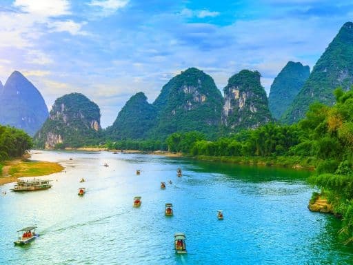 Guilin Lijiang beautiful scenery