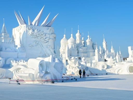 Sun Island Snow Sculpture Art Expo